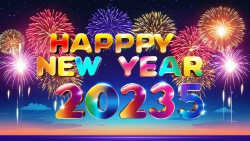 personalized happy new year 2025 greetings