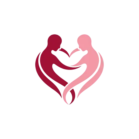 pink heart outline png - Heart Png Png