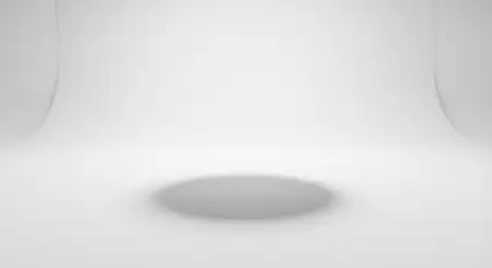 Plain White Background With Circular Shadow - Free Background Download