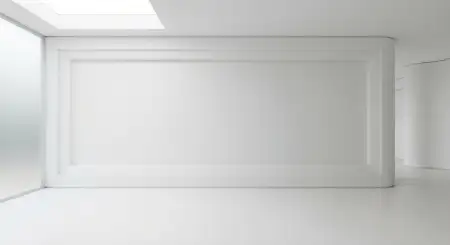 Plain White Background With Clean Commercial Design - Free Background Download