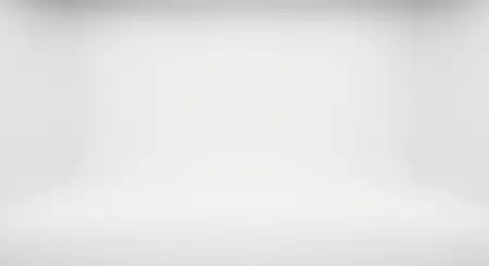 Plain White Background With Floral Border Accent - Free Background Download