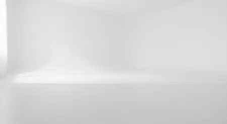 Plain White Background With Realistic Floor Shadow - Free Background Download
