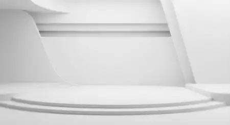 Plain White Background With Rounded Border Design - Free Background Download