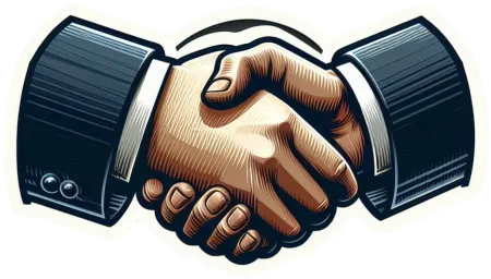 png handshake transparent background for presentations