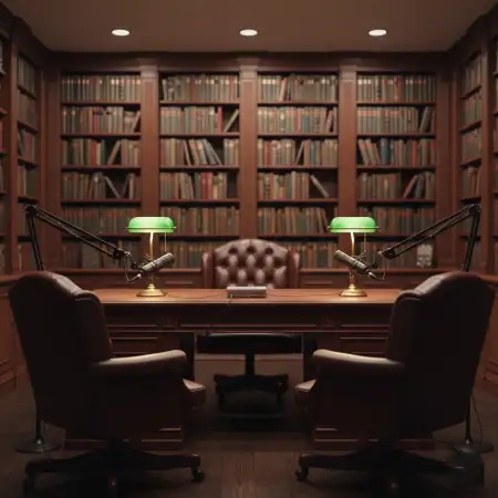 Podcast Studio Background For Storytelling Podcast - Free Podcast Studio Background Download