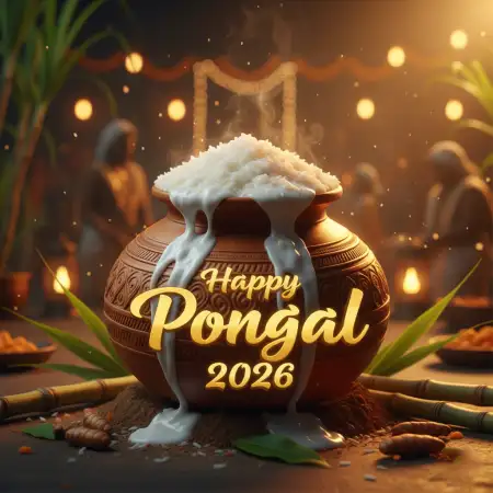 Pongal Wishes Content Ideas 2026 - Free Happy Pongal Wishes 2026 Download