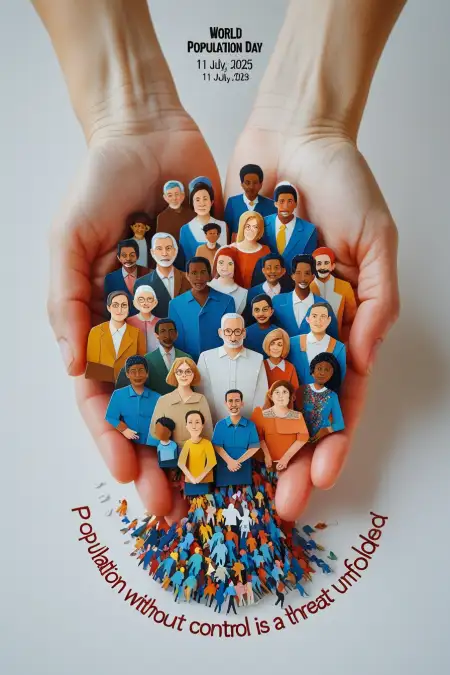 Population Day 2025 Theme And Activities - Free Orld Population Day Download