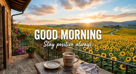 Positive Good Morning Coffee Wishes - Free Good Morning Coffee Download