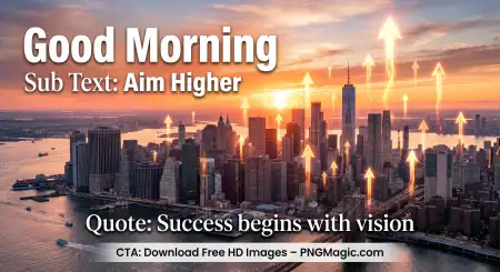 Powerful Good Morning Quotes For Achieving Success - Free Good Morning Motivation For Success Download