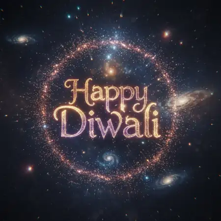 Premium Happy Diwali Gold Foil Text Image For Luxury Brand Wishes - Free Happy Diwali Text Download