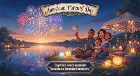 Premium Parents Day Template - Free American Parents Day 2026 Download
