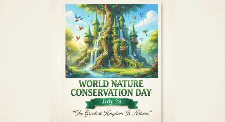 Premium World Nature Conservation Day 2026 Design Template - Free World Nature Conservation Day 2026 Download