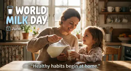 Printable World Milk Day Poster - Free World Milk Day Poster Download