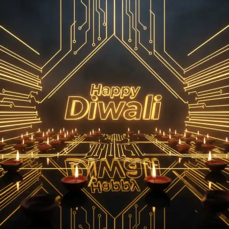 Professional Happy Diwali Greetings 2025 Messages - Free Happy Diwali Message Download