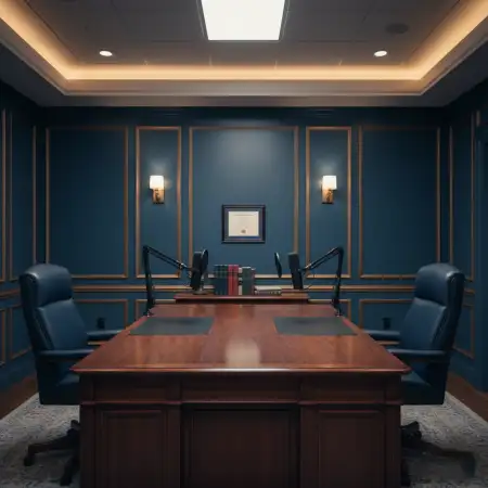 Professional Podcast Room Background Ideas - Free Podcast Studio Background Download