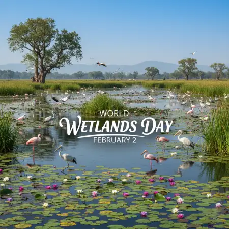 Free Protect Wetlands Campaign Background Download