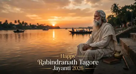 Rabindranath Tagore Jayanti 2026 Story Template