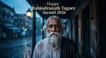 Rabindranath Tagore Jayanti Bengali Wishes 2026