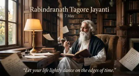 Rabindranath Tagore Jayanti Celebration Quotes