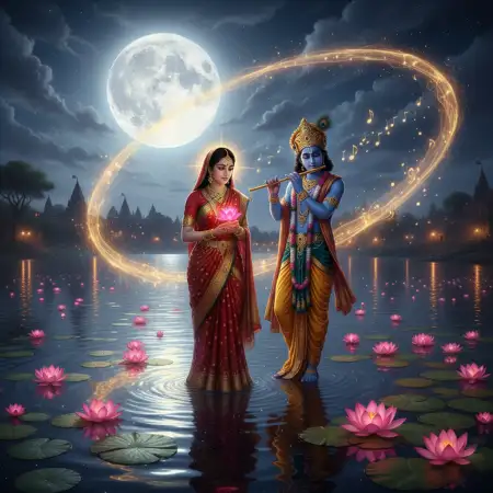 Radha Krishna Good Night Images Download - Free Good Night Download