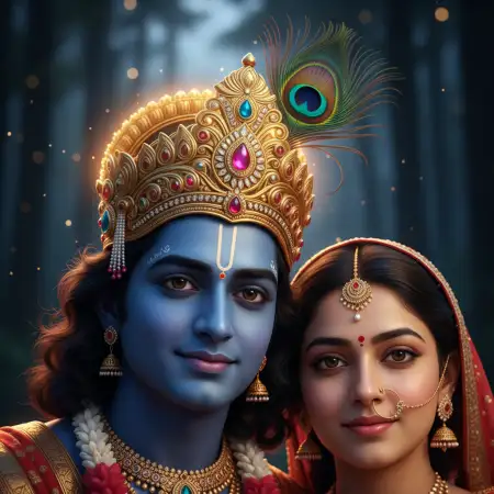 Radha Krishna Wallpapers With Quotes - Free Wallpaper Quotes Download