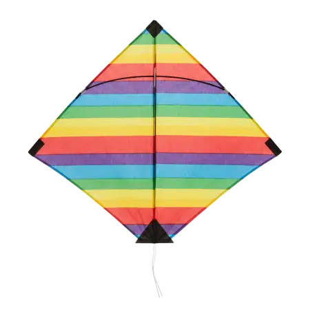 Rainbow Color Kite Png Image - Free Kite Png Download