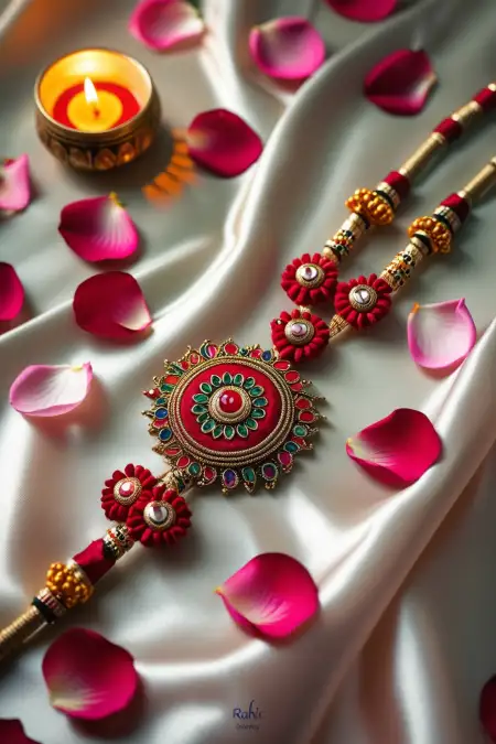 Rakhi Banner With Modern Background Design - Free Py Rakhi Banner Background Download