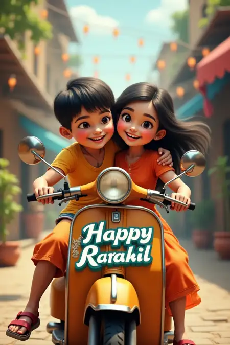 Rakhi Caption For Sister On Instagram - Free Raksha Bandhan Wishes For Sister Download