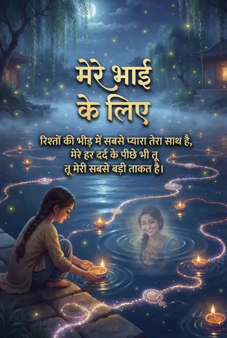 Free Rakhi Par Behen Ke Liye Pyare Shabd Image Download