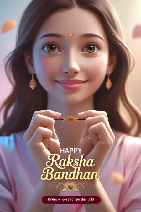 Raksha Bandhan 2025 Wishes For Sister - Free Raksha Bandhan Wishes For Sister Download