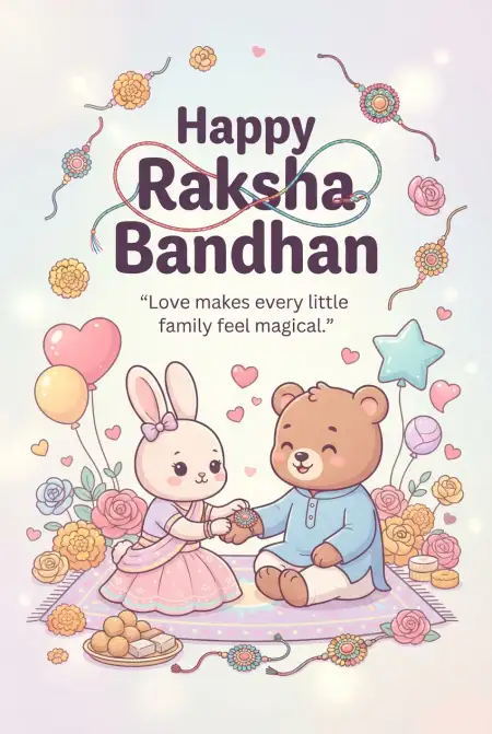 Raksha Bandhan 2026 Wishes For Greeting Cards - Free Happy Raksha Bandhan Wishes 2026 Download