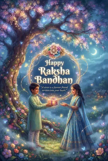 Raksha Bandhan 2026 Wishes For Happiness And Success - Free Happy Raksha Bandhan Wishes 2026 Download