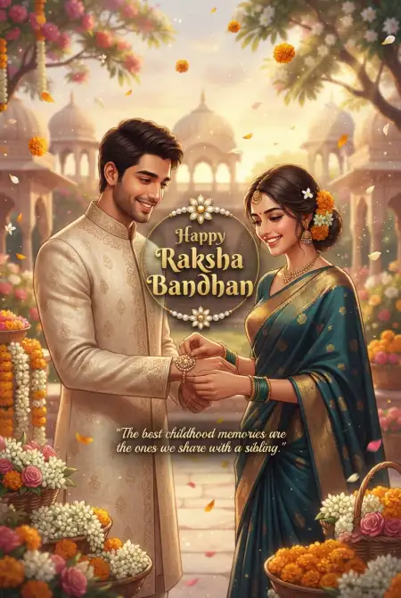 Raksha Bandhan 2026 Wishes For Sms - Free Happy Raksha Bandhan Wishes 2026 Download