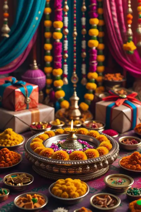 Raksha Bandhan Banner Background For Instagram Story - Free Happy Rakhi Banner Background Download