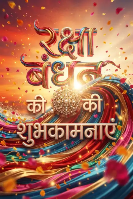 Free Raksha Bandhan Festival Wishes In Hindi Image Download