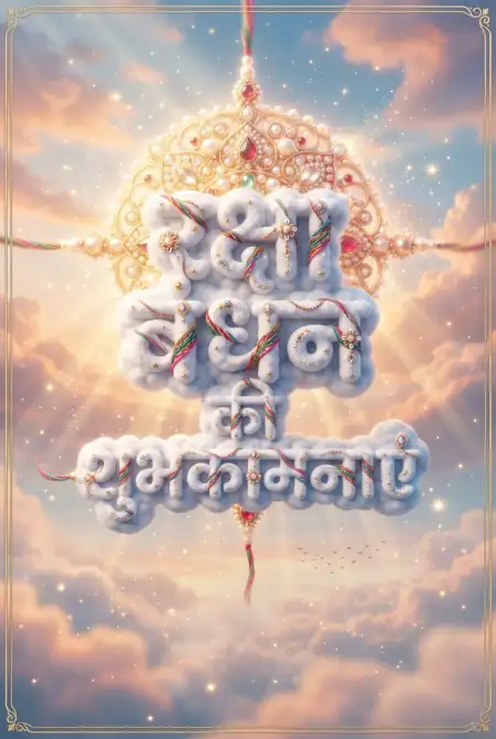 Free Raksha Bandhan Greeting Card Wishes In Hindi Image Download