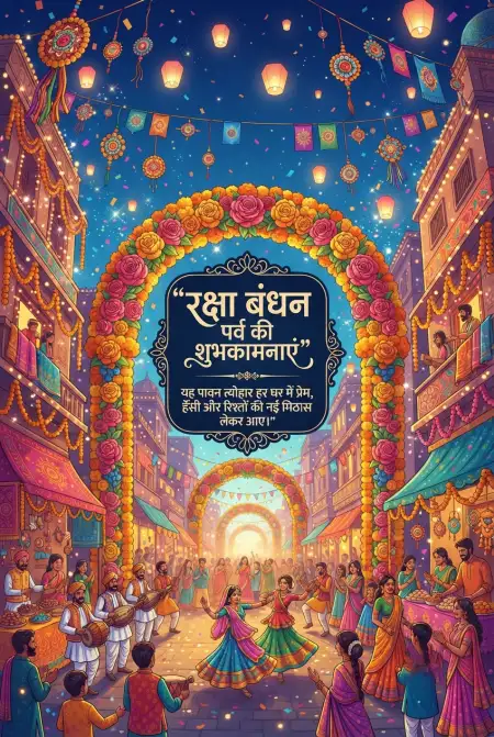 Free Raksha Bandhan Ke Avsar Par Hardik Shubhkamnaye Image Download