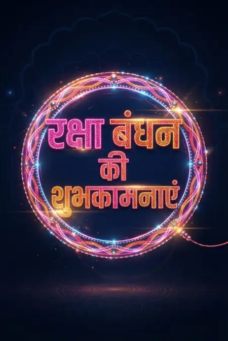 Free Raksha Bandhan Ki Badhai In Hindi Image Download