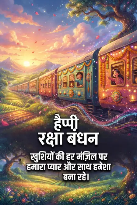 Free Raksha Bandhan Ki Dher Sari Shubhkamnaye Image Download