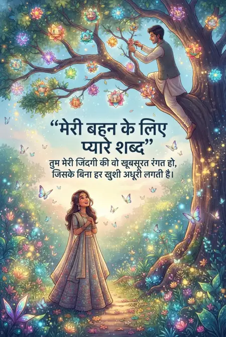 Free Raksha Bandhan Ki Shubhkamnaye Hindi Quotes Image Download