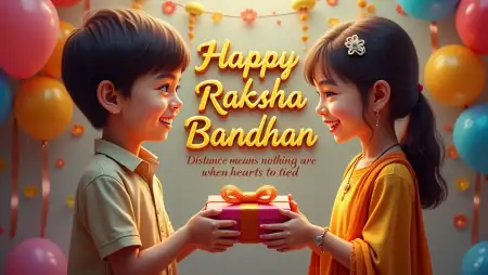 Raksha Bandhan Message With Rakhi Poem - Free Raksha Bandhan Wishes Download
