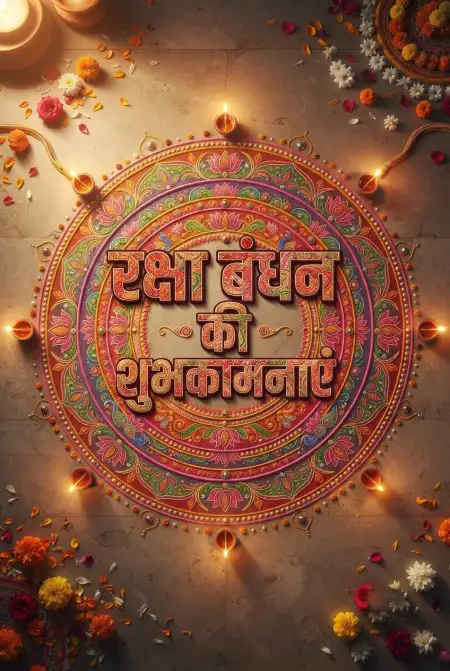 Free Raksha Bandhan Messages In Hindi Image Download