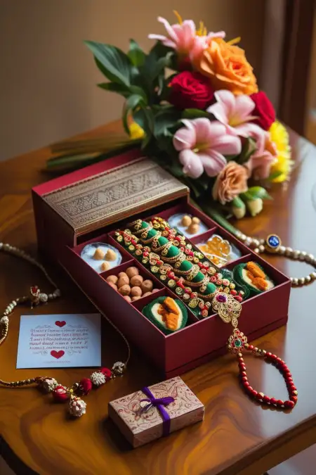 Raksha Bandhan Mobile Wallpaper With Rakhi Gift - Free Raksha Bandhan Hd Wallpaper For Mobile Download