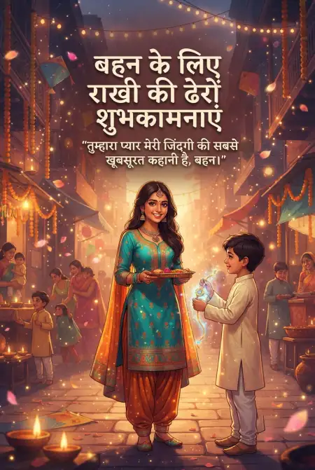 Free Raksha Bandhan Par Bhavuk Shubhkamnaye Image Download