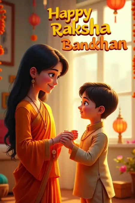Raksha Bandhan Poem For Sister In Hindi - Free Raksha Bandhan Wishes For Sister Download