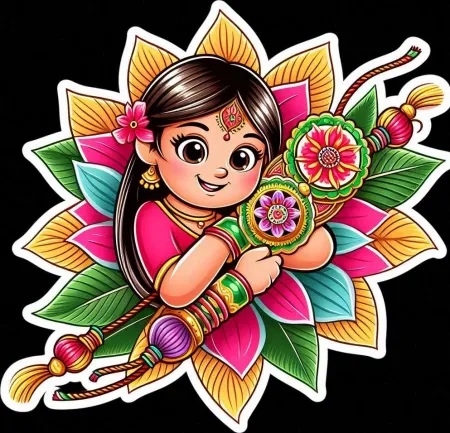 raksha bandhan rakhi design