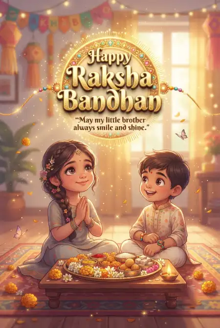 Raksha Bandhan Wishes 2026 For Sister Living Far Away - Free Happy Raksha Bandhan Wishes 2026 Download