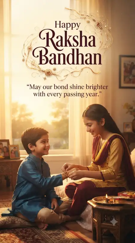 Raksha Bandhan Wishes For Elder Brother - Free Happy Raksha Bandhan Greetings Download
