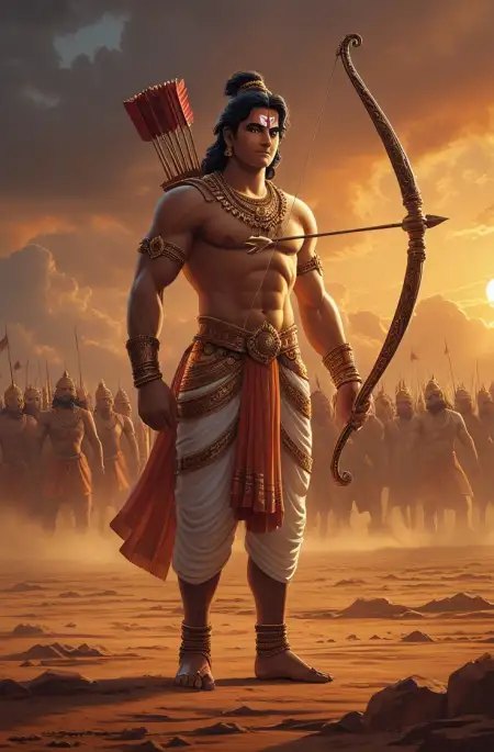 Ram Ji Bow And Arrow Transparent PNG - Free Arrow Download