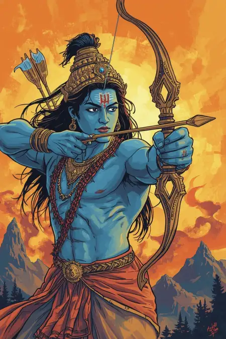 Ram Ji Dhanush Arrow Photo For Mobile Wallpaper - Free Arrow Download